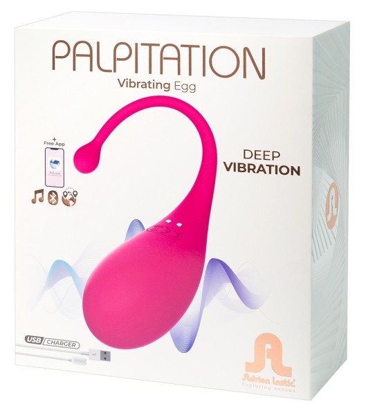 Vibro-Ei mit 9 Vibrationsmodi per App steuerbar Adrien Lastic Pink  - vergleichen und günstig kaufen